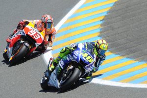 Jelang Silverstone, Rossi Masih Berjuang Kejar Marquez ?