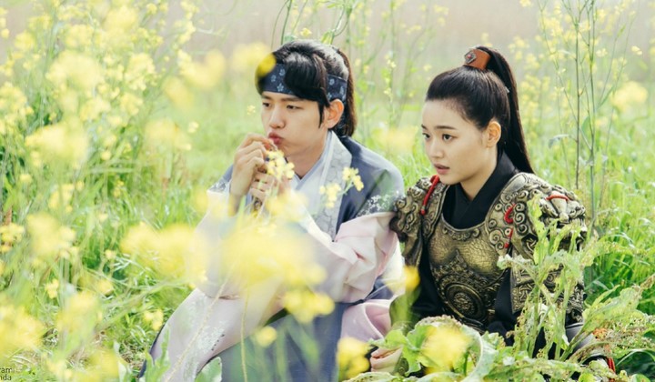 Baekhyun dan Z. Hara Dalam Moon Lovers Scalet Hearts Ryeo