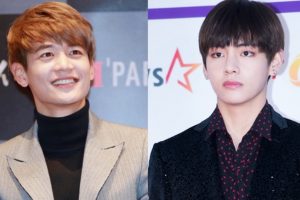 Minho SHINee dan V BTS Buat Geger ARMY dan Shawol Saat Bertemu di Music Bank