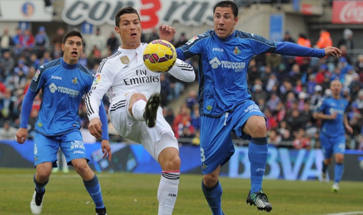 Liga-Spanyol-Sundulan-Ronaldo-Bawa-Real-Madrid-Menang-Atas-Getafe-3-1