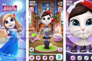 My talking Angela – Game Hewan Peliharaan Virtual Cantik dan Menggemaskan