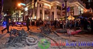 PETUNJUK BARU PEMBOMAN KUIL ERAWAN, ADA SOSOK PRIA BERBAJU BIRU