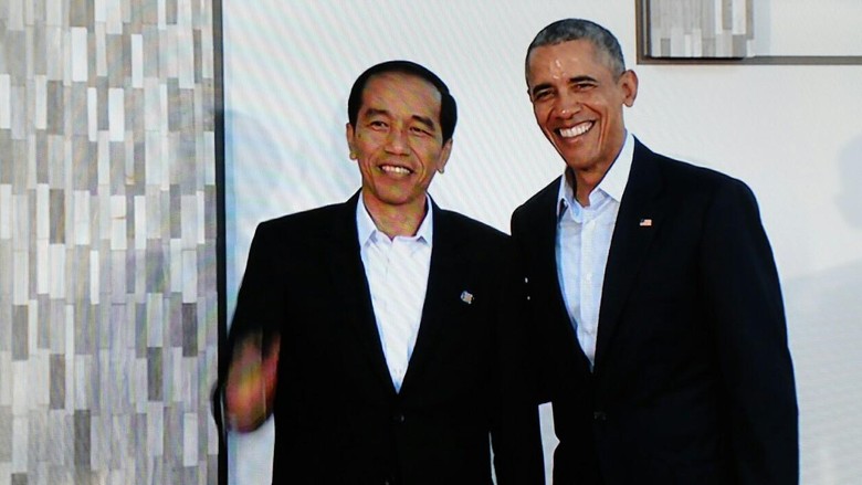 Presiden Jokowi dan Obama