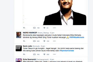 RIP Mike Mohede Diberikan Selebritis Tanah Air Sebagai Penghormatan Terhadap Almarhum