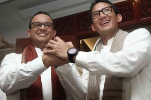 Anies-Sandi Canangkan Program Rp 5 ribu dari Anies-Sandi Untuk Solusi Kemacetan Jakarta
