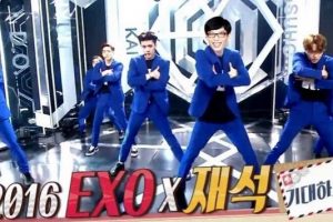 Yoo Jae Suk Latihan Dance Bareng EXO, Serius Tapi Kocak!