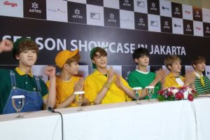 ASTRO Bikin Para AROHA Histeris Dengan Kesempurnaan Cinta Dalam'The 1st Season Showcase in Jakarta'