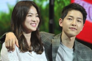 Sweet, Song-Song Couple Kompak Kirimkan Truk Makanan Untuk Park Bo Gum