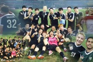 Junsu JYJ Cs, Kalahkan Darius Sinatrya Cs Dalam Pertandingan Persahabatan SH Cup 2016