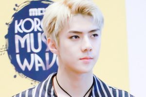 Sehun EXO Pamer Foto Sendirian Sambil Menunduk, Netizen Sebut Galau Karena Pacar