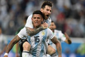 Di Balik Gol Kemenangan Argentina, Marcos Rojo Ungkap Ada Andil Messi