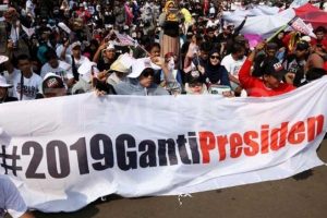 Tak Ada Izin, Gerakan #2019GantiPresiden di Tangsel Dibubarkan