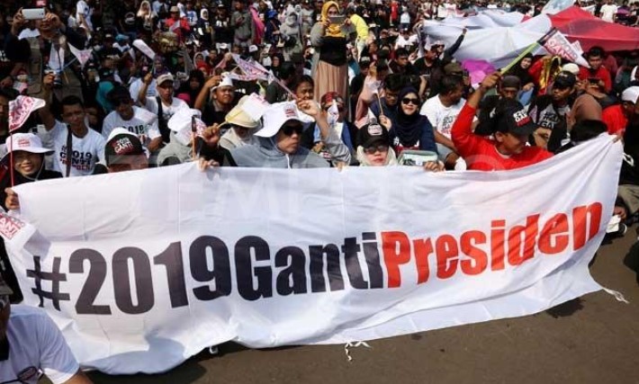 Gerakan #2019GantiPresiden Dianggap Sebagai Makar Berkedok Demokrasi