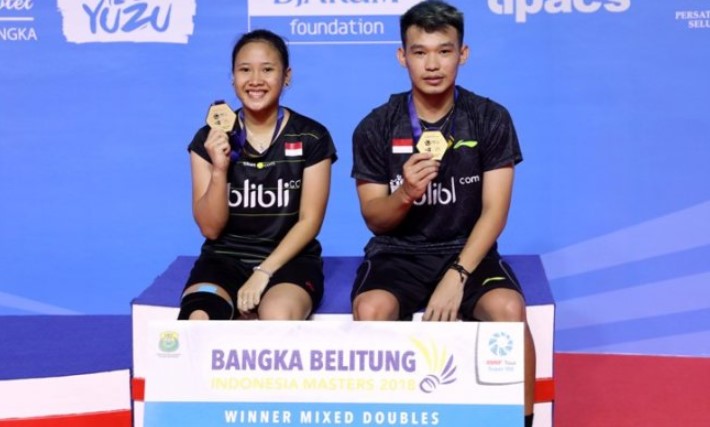 Indonesia Sabet Dua Gelar di Bangka Belitung Indonesia Masters 2018