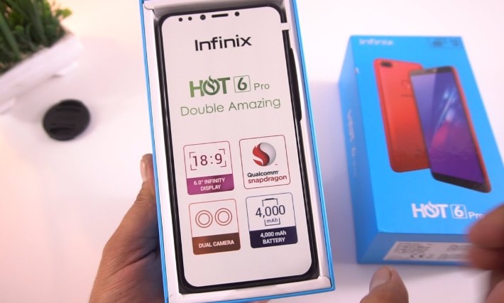 Inifnix Hot 6 Pro, Ponsel Full View Dengan Baterai 4000 mAh Harga Sejutaan