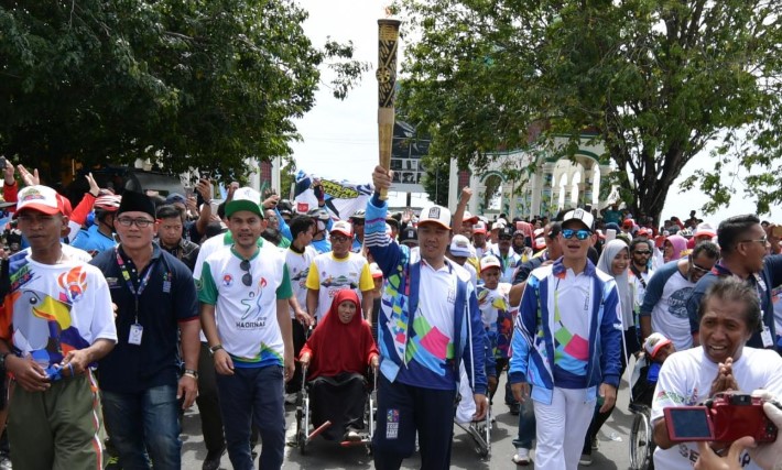 Ini Rute Pawai Obor Asian Para Games 2018