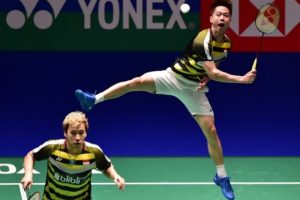 Kekecewaan Takeshi Kamura Usai Kalah Dari Minions Di Final Denmark Open 2018