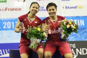 Greysia/Apriani Akui Sempat Tertekan Sebelum Lolos Ke Semifinal French Open 2018