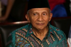 Amien Rais Dapat Wejangan MUI Soal Pencopotan Kapolri