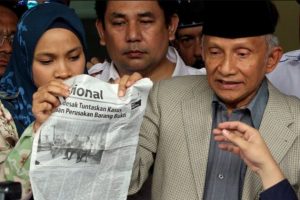 Penjelasan Polisi Soal Perlakuan Khusus Pemeriksaan Amien Rais