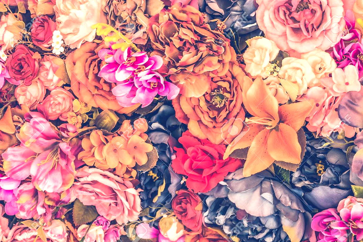 Gambar Background Bunga Harian Nusantara