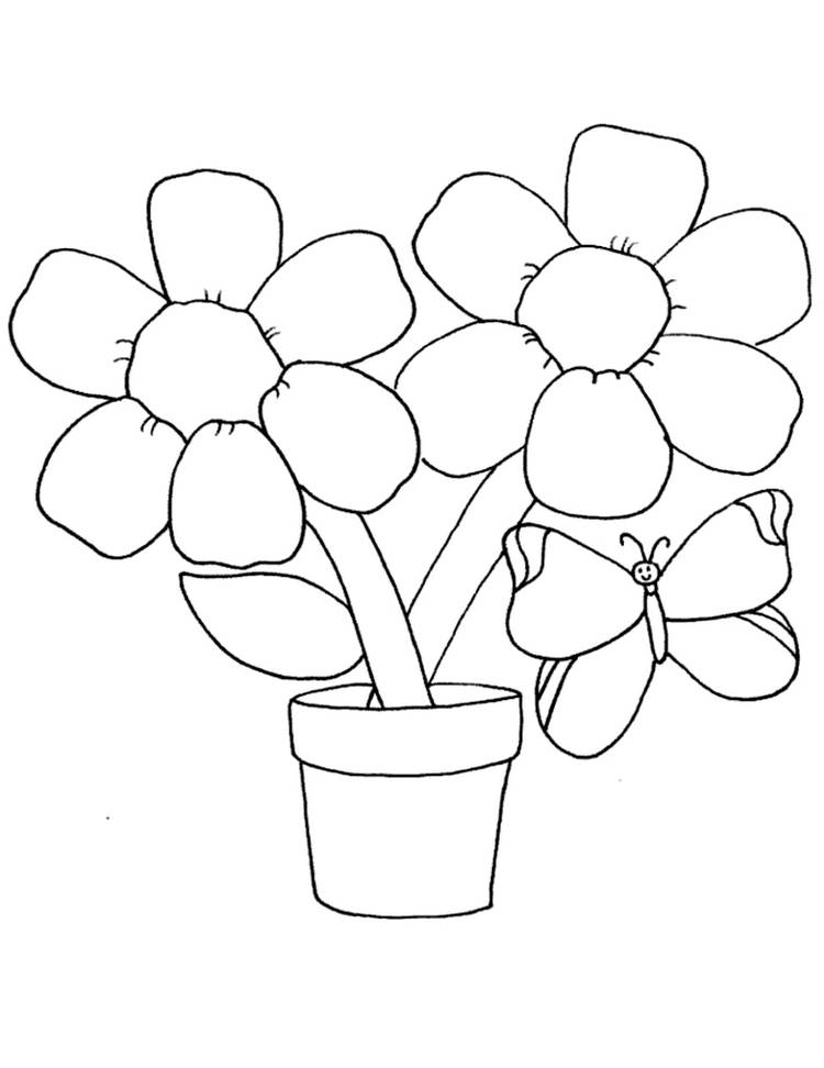 Gambar Lukisan Bunga Yg Mudah Ditiru