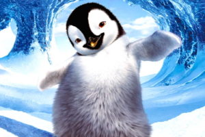 Gambar Pinguin Lucu
