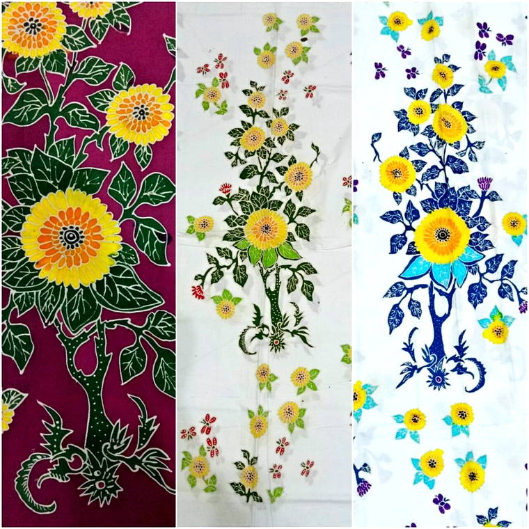 Gambar Bunga Batik Sederhana - Gambar Bagian Tumbuhan