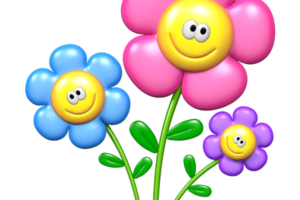 Gambar Kartun Bunga
