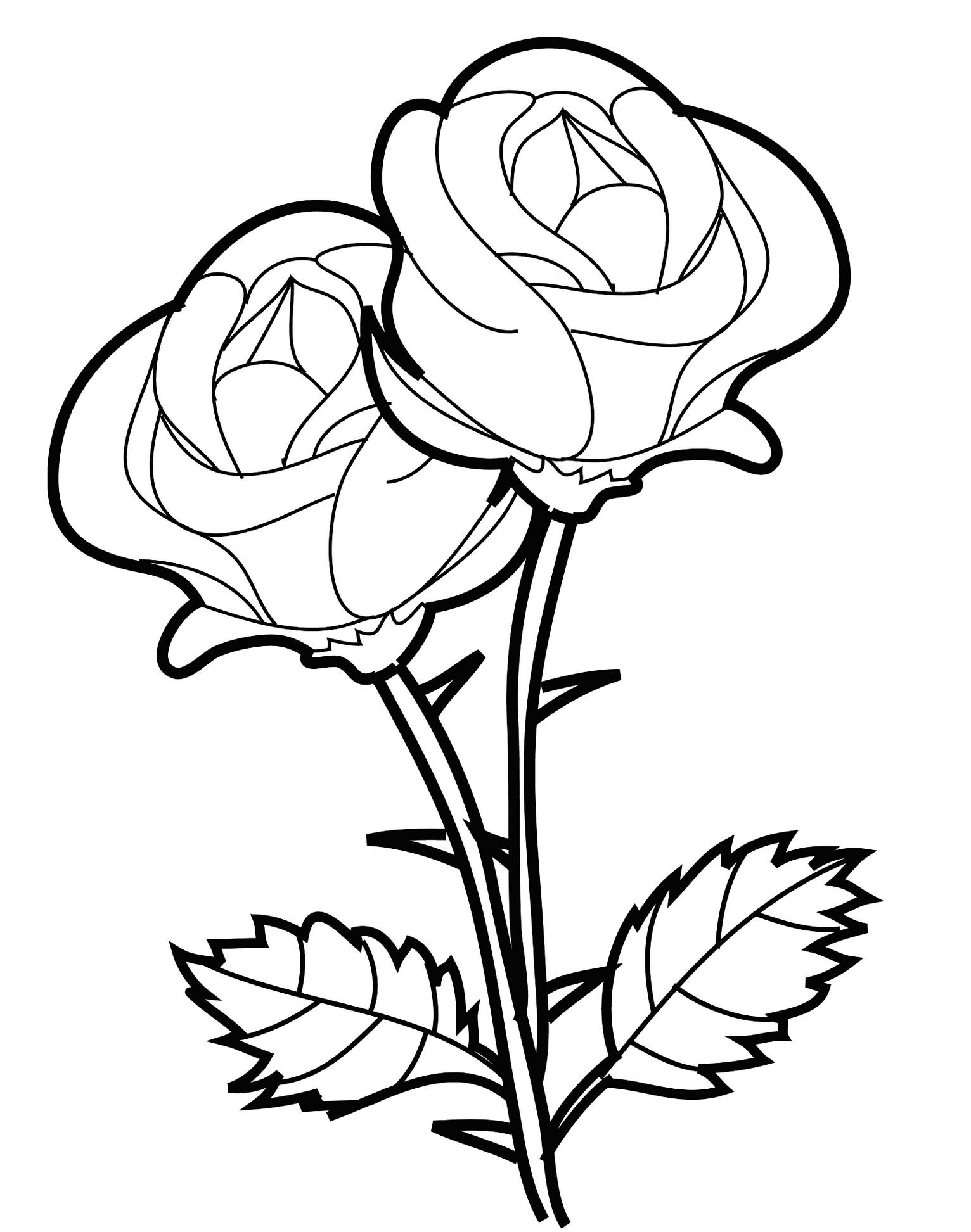Sketsa Bunga Contoh Gambar Mozaik Bunga Mawar
