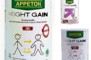Daftar harga susu penambah berat badan