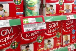 Daftar harga susu SGM