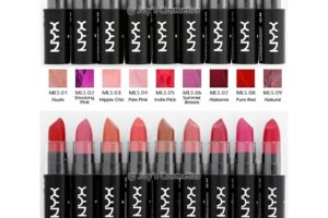 Review Dan Harga Lipstik NYX Matte