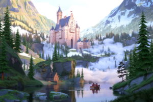 Gambar 3d Pemandangan