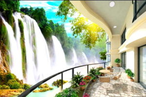 Gambar Pemandangan Air Terjun