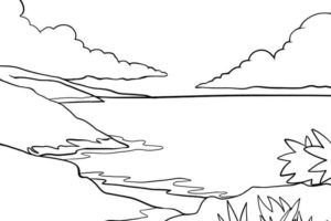 Gambar Pemandangan Simple