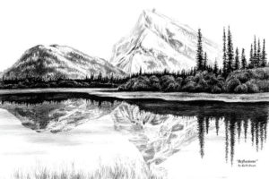 Gambar Pemandangan Sketsa