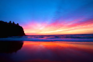 Gambar Pemandangan Sunset