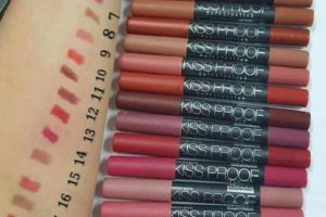Daftar harga lipstik kiss proof