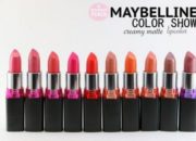 Daftar harga lipstik maybelline color show
