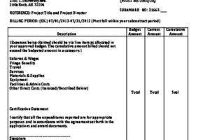 Construction Invoice Printable