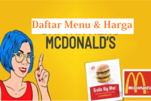 Daftar Harga McDonald Terbaru 2019