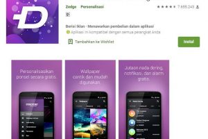 ZEDGE - Aplikasi Kostumisasi dan Personalisasi HP Android