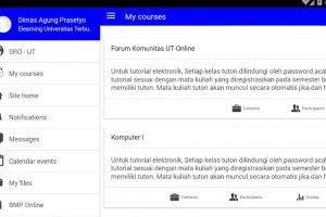 Aplikasi UT Online Mobile Learning